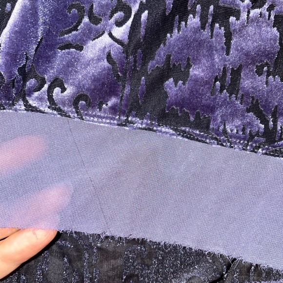 Simply Vera Wang purple blouse - Picture 8 of 11